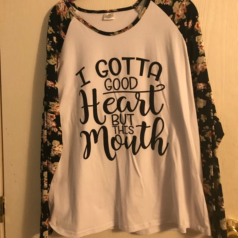Shirt never just washed it